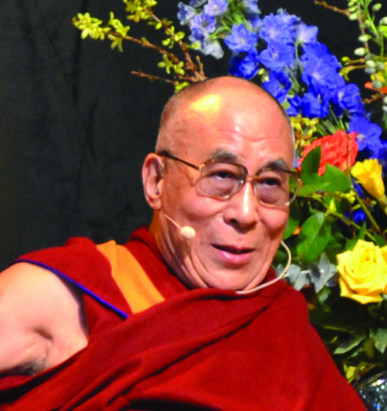 The Dalai Lama made an appearance at Macalester College Sunday, March 2nd. 
