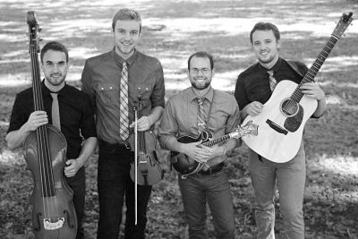 Sawtooth Brothers band members, from left to right: Ethan Moravec, Luke Birtzer, Jesse Moravecs and Clint Birtzer.