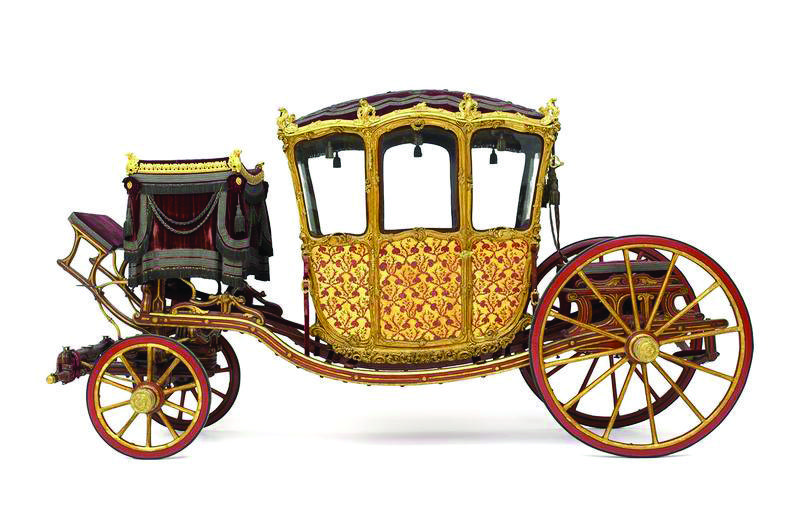The Prince’s Dress Carriage is one of the larger items on display and was used as transportation by Maria Theresa and her husband.