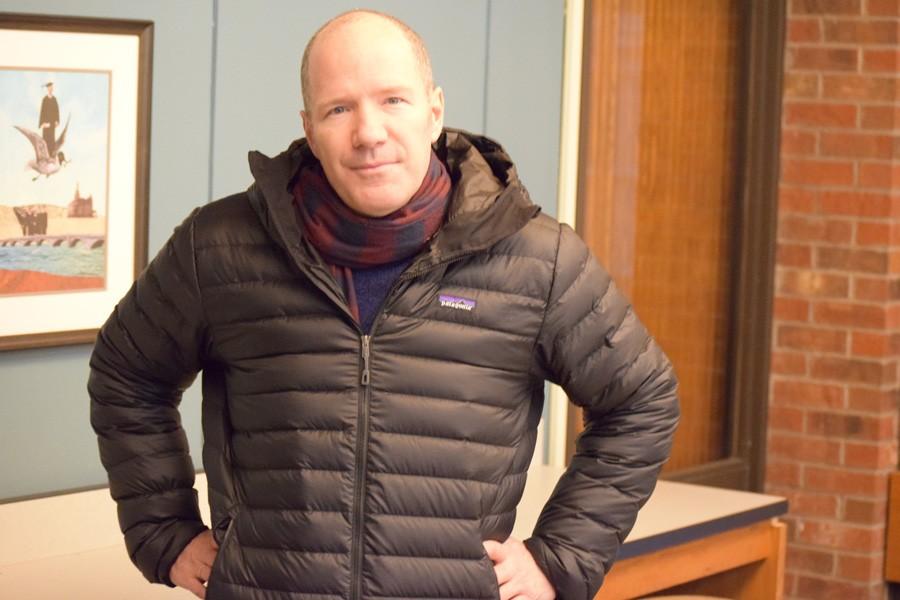 Rick Moody came to Hamline from Feb. 23 through Feb. 25 for a public reading and interview. He also worked with fiction writers in the Creative Writing Programs.
