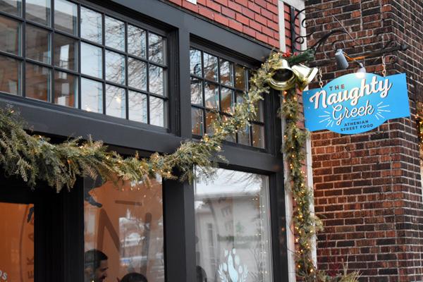 The Naughty Greek is located at 181 N Snelling Ave. They are open Tuesday through Sunday starting at 11 a.m. with closing varying based on the day.
