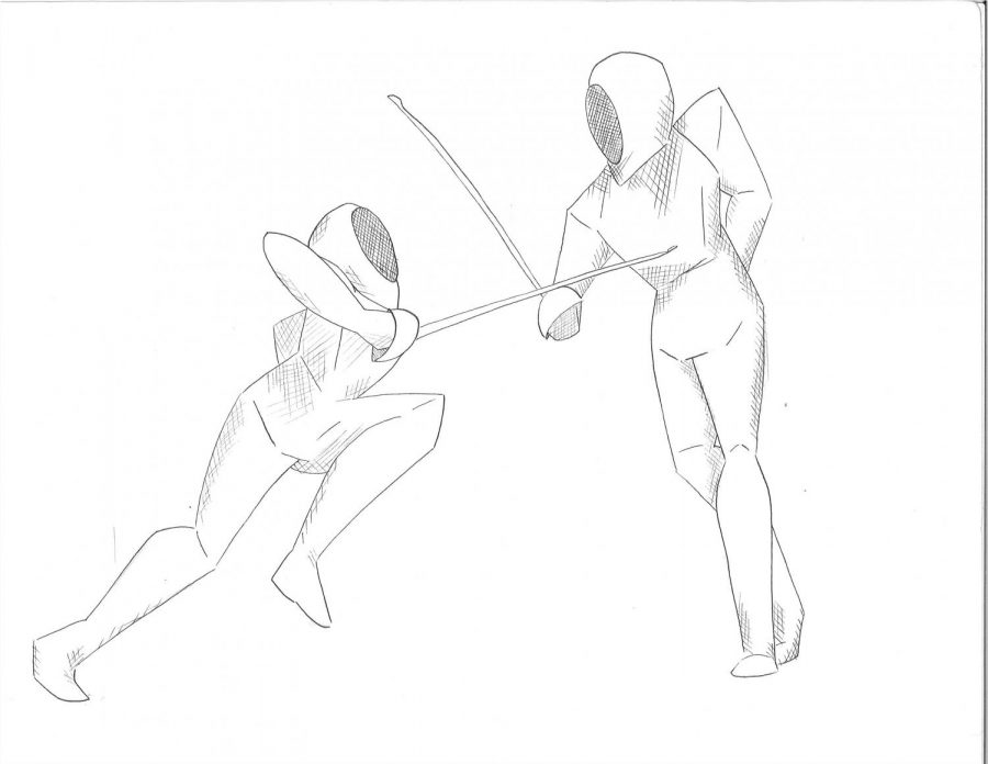 Fencing Illustration