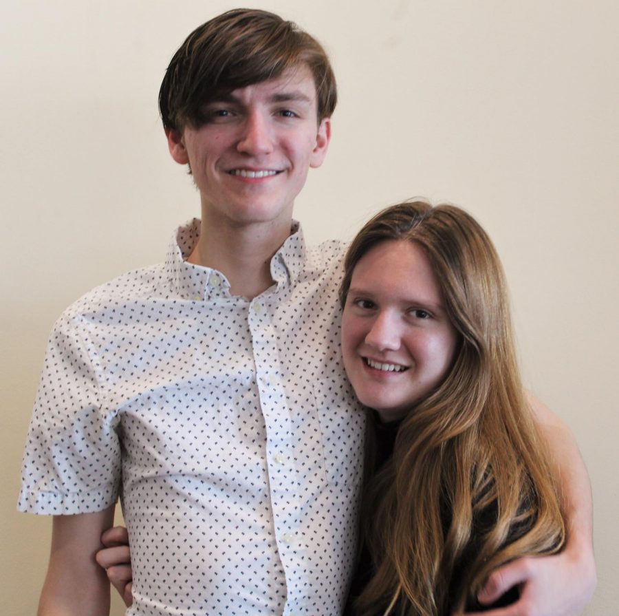 Sophomore Evan Nelsen and junior Sarah McCollum have been dating for almost a year. They first crossed paths during a summer orientation program at Hamline.