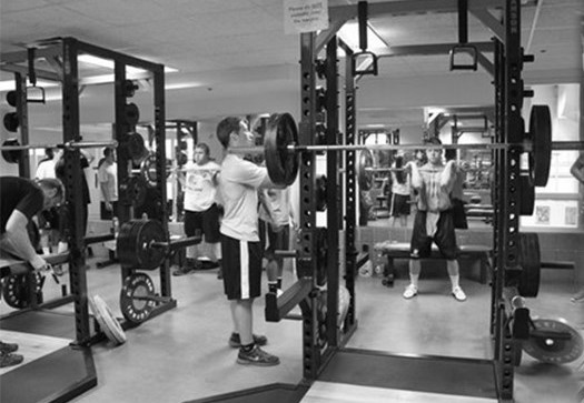 Courtesy of Hamline Athletics
When the weight room was open to the public it was a gathering place for those who wanted to get in shape. Now it is only accessible to athletes who need to train for their sport.