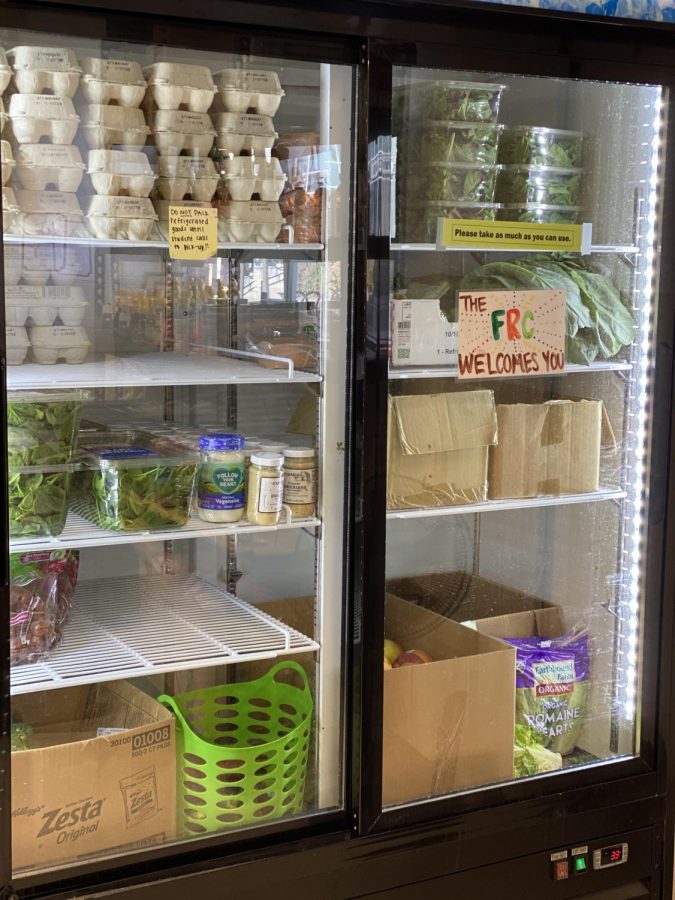 Taleah Alldritt The Food Resource Center, located at the north end of the Walker Field House is available for in person shopping, as well as pickup. Fill out the google form found at @hufoodaccess on Instagram or on the Hamline website.