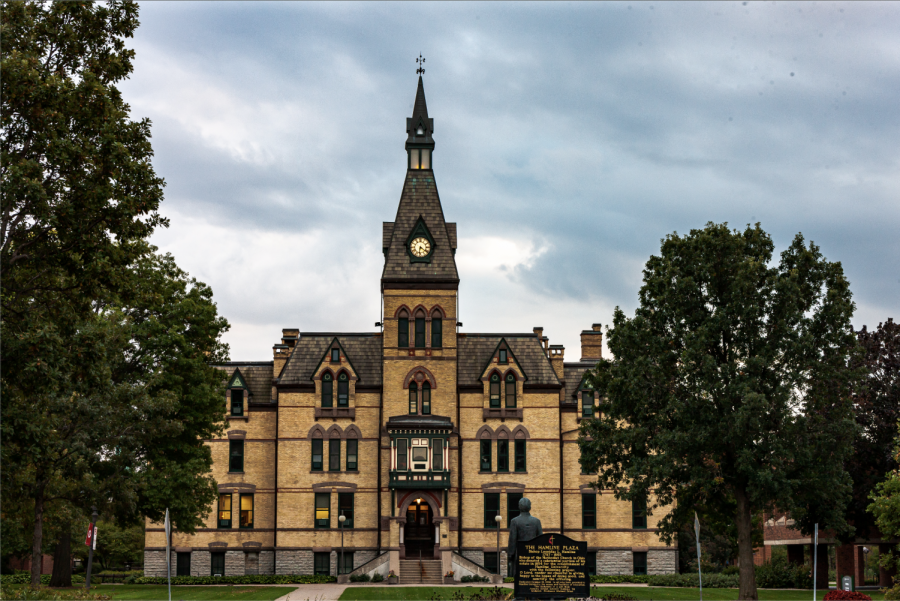 Nathan Steeves Hamline University’s Old Main, an iconic aspect of Hamline’s history now housing administrative offices and staff.