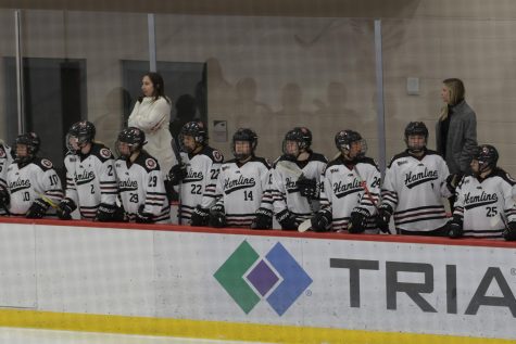 Aidan StromdahlThe women’s hockey team has had a great start to their season under new head coach Whitney Colbert.