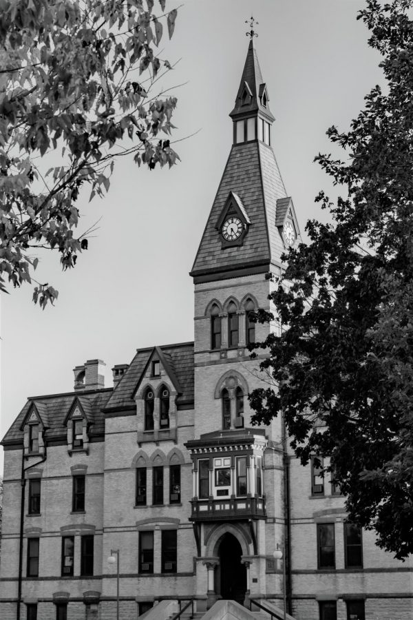Nathan SteevesHamline University’s Old Main houses administrative offices and staff, including President Fayneese Miller’s office.
