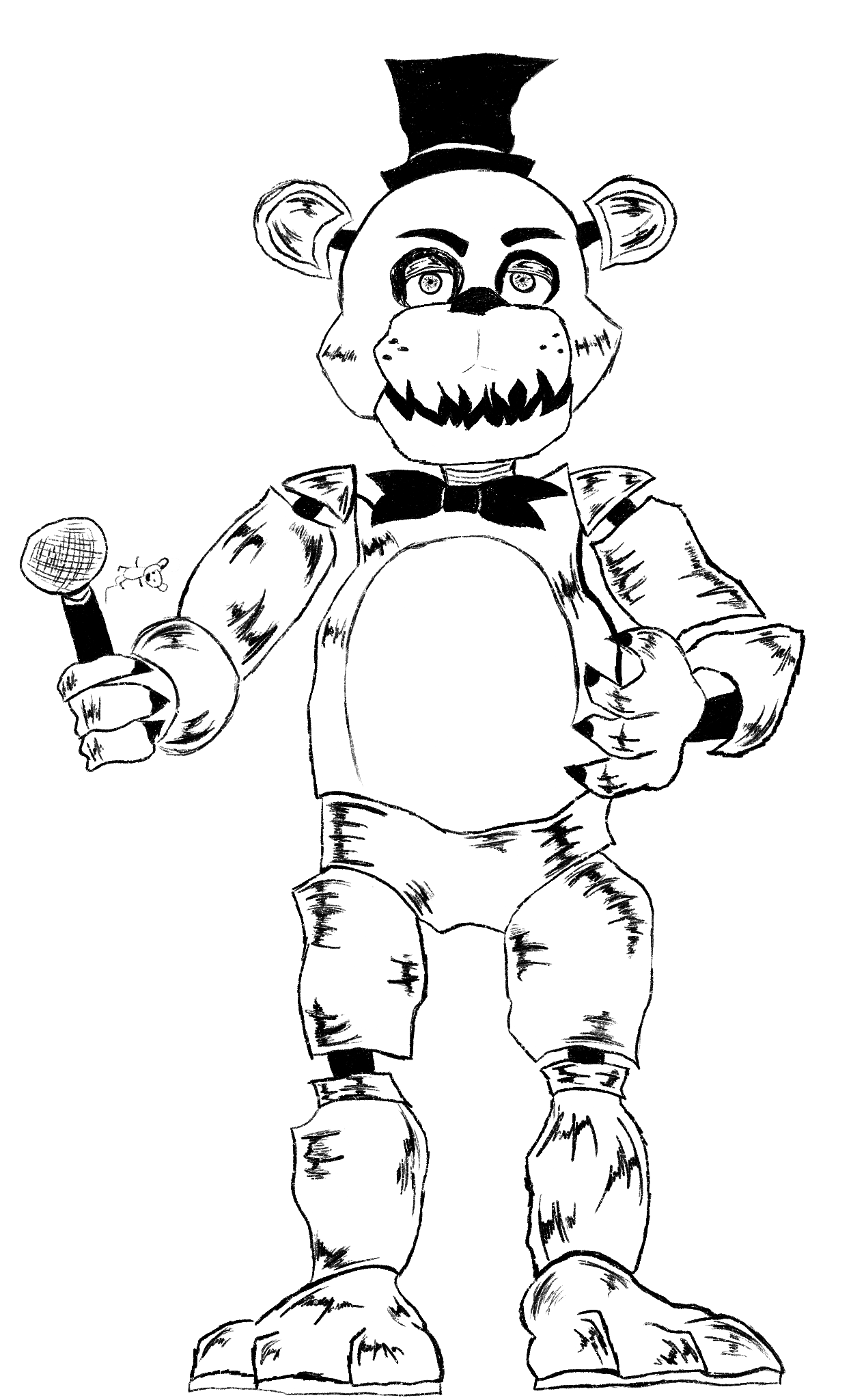 Return Nightmares animatronics  Fnaf drawings, Halloween horror, Fnaf