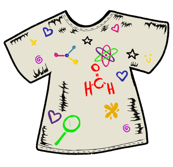 Chemistry Club gets artsy with Sharpies and tees