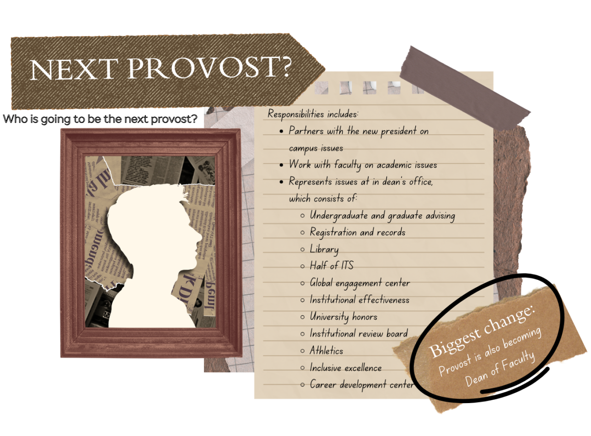 Graphic for Provost Search