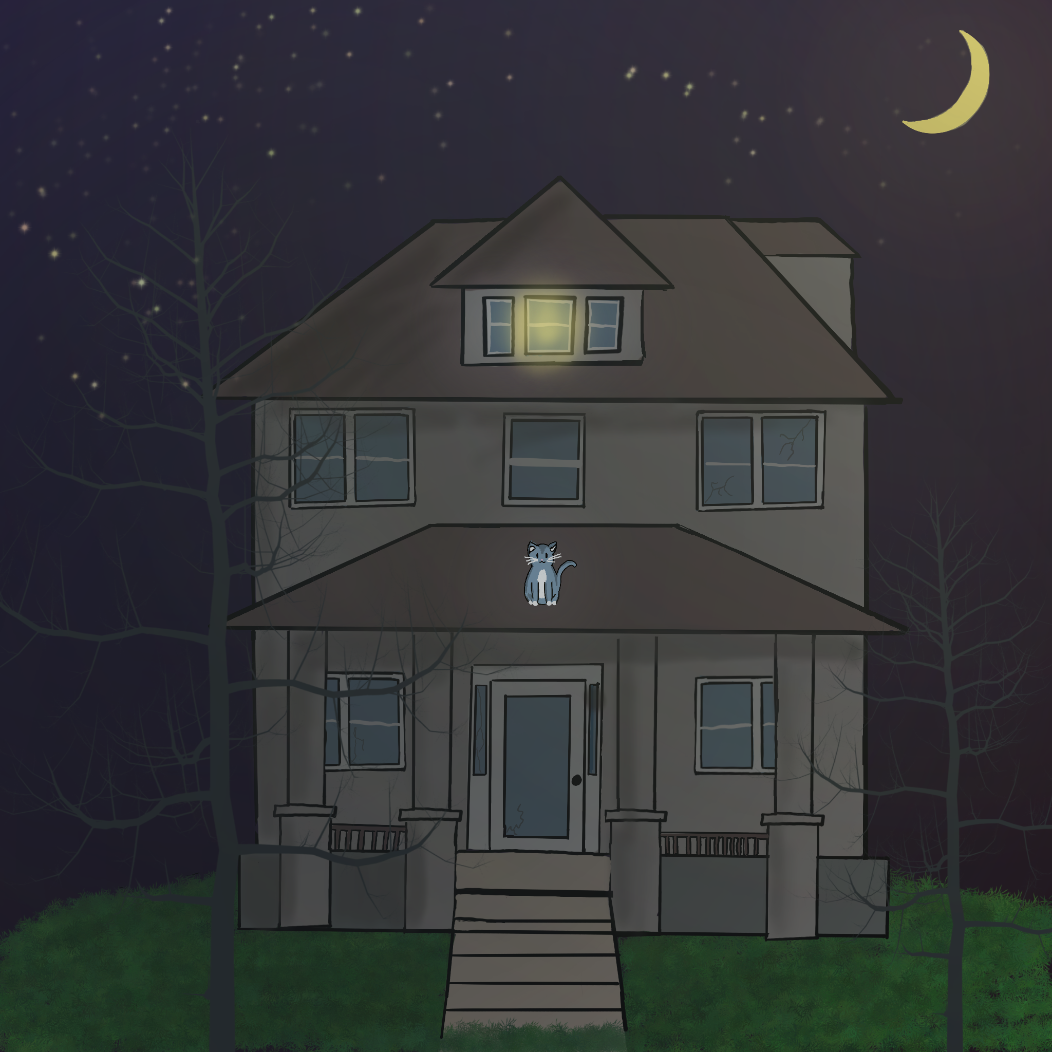 Illustration done for The Haunting of Ashburn House