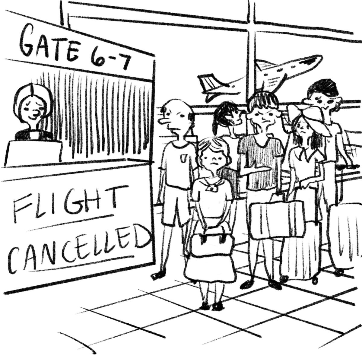 Flights cancelled
