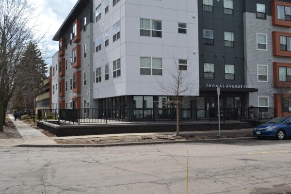 Located on the corner of Thomas Ave. and Simpson Ave. is one of the many rent controlled apartment buildings located in St. Paul. Many renters, such as those living in these apartments, have been granted a bigger grace period for financial issues that may result in a delayed rent payment.